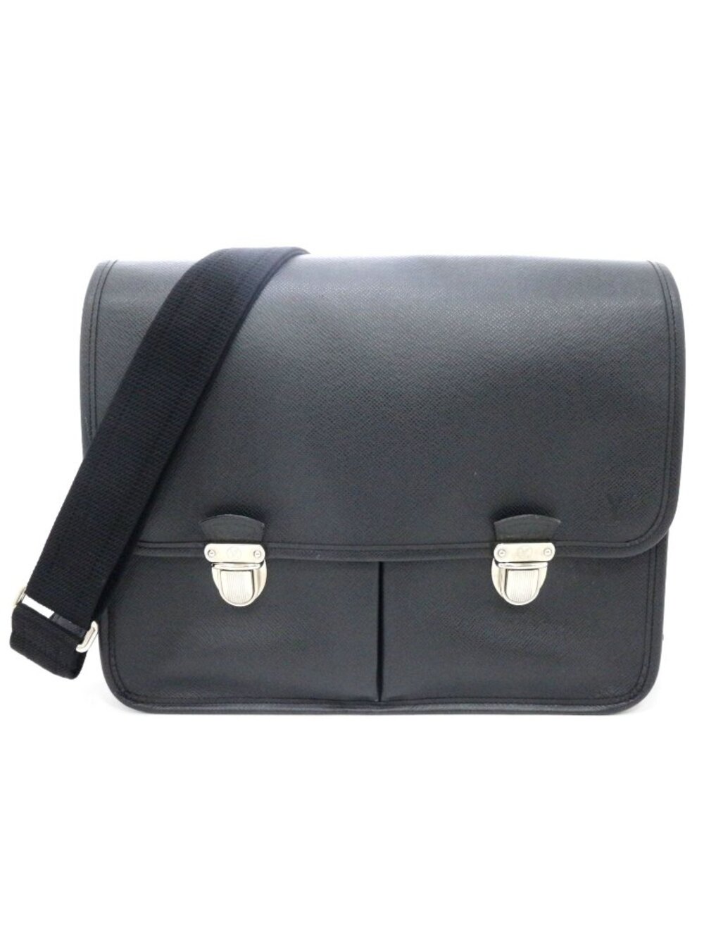 Louis Vuitton Are Creasing Taiga Ardoise Shoulder Bag